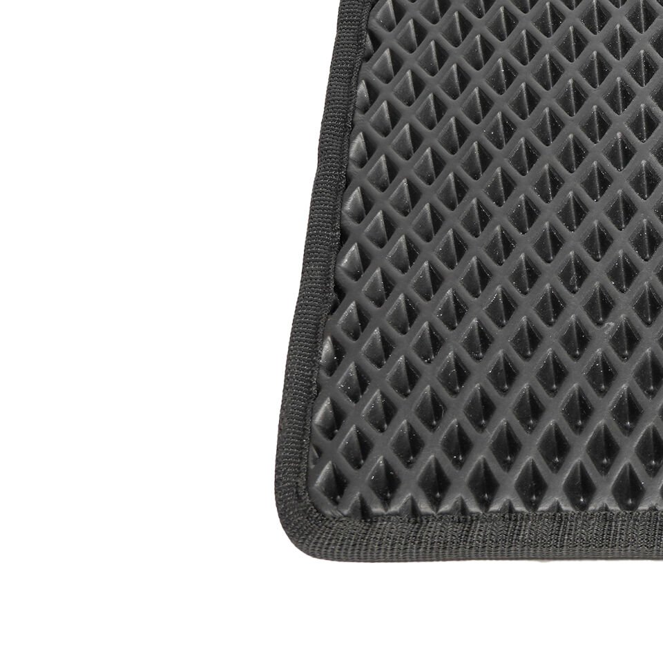 (75X110 CM) HÜCRELİ KEDİ KUMU PASPASI KEDİ MATI KEDİ TUVALET ÖNÜ PASPASI Siyah