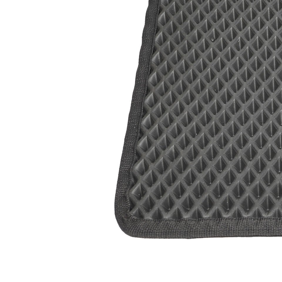 (75X110 CM) HÜCRELİ KEDİ KUMU PASPASI KEDİ MATI KEDİ TUVALET ÖNÜ PASPASI Koyu Gri