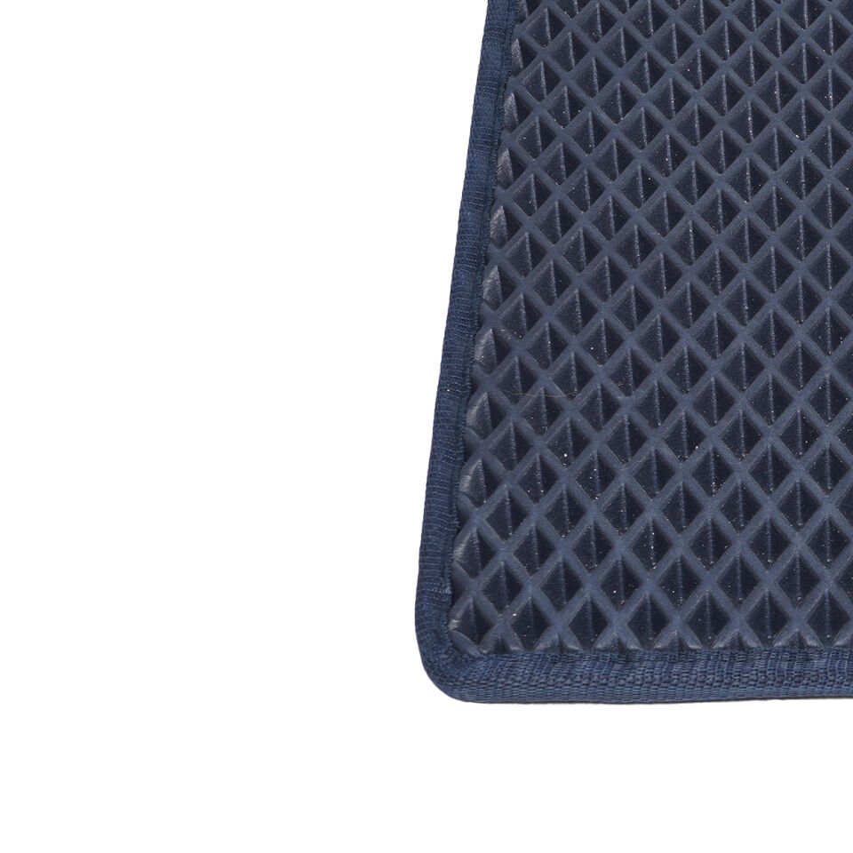 (75X110 CM) HÜCRELİ KEDİ KUMU PASPASI KEDİ MATI KEDİ TUVALET ÖNÜ PASPASI Lacivert