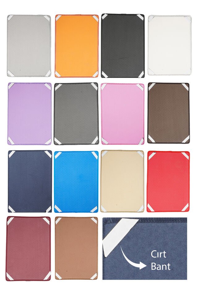 (40X55 CM) HÜCRELİ KEDİ KUMU PASPASI KEDİ MATI KEDİ TUVALET ÖNÜ PASPASI Turuncu