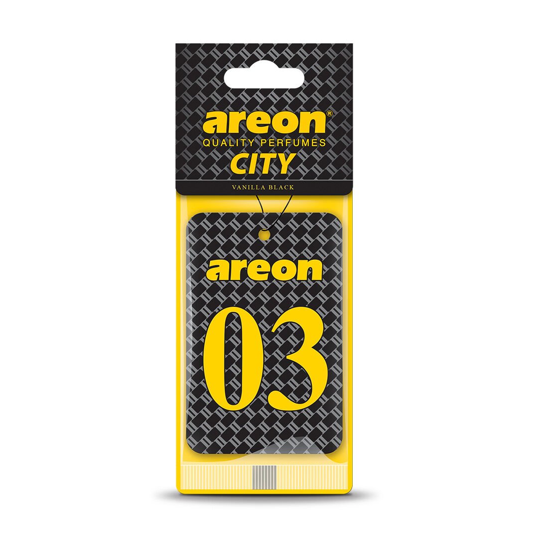 AREON CİTY VANİLLA BLACK 03 OTO ARAÇ KOKUSU