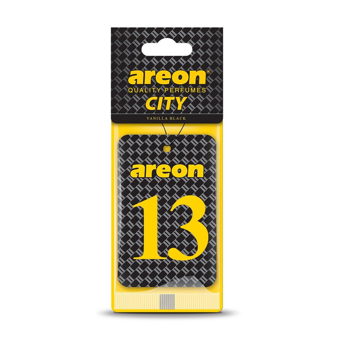 AREON CİTY VANİLLA BLACK 13 OTO ARAÇ KOKUSU