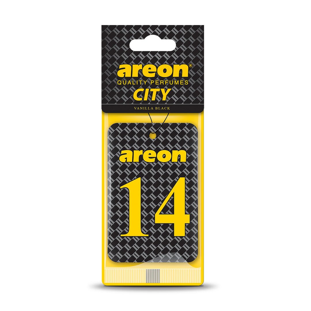 AREON CİTY VANİLLA BLACK 14 OTO ARAÇ KOKUSU