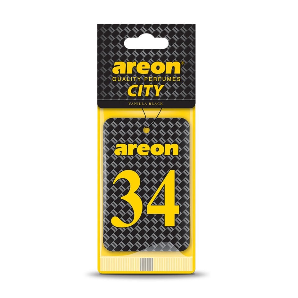 AREON CİTY VANİLLA BLACK 34 OTO ARAÇ KOKUSU