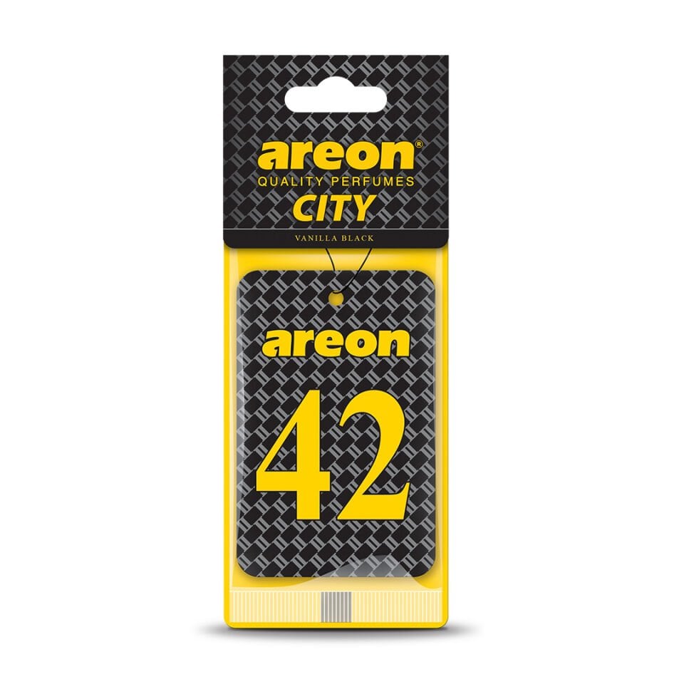 AREON CİTY VANİLLA BLACK 42 OTO ARAÇ KOKUSU