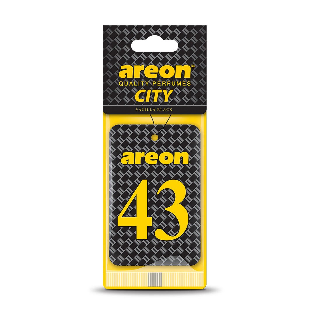 AREON CİTY VANİLLA BLACK 43 OTO ARAÇ KOKUSU