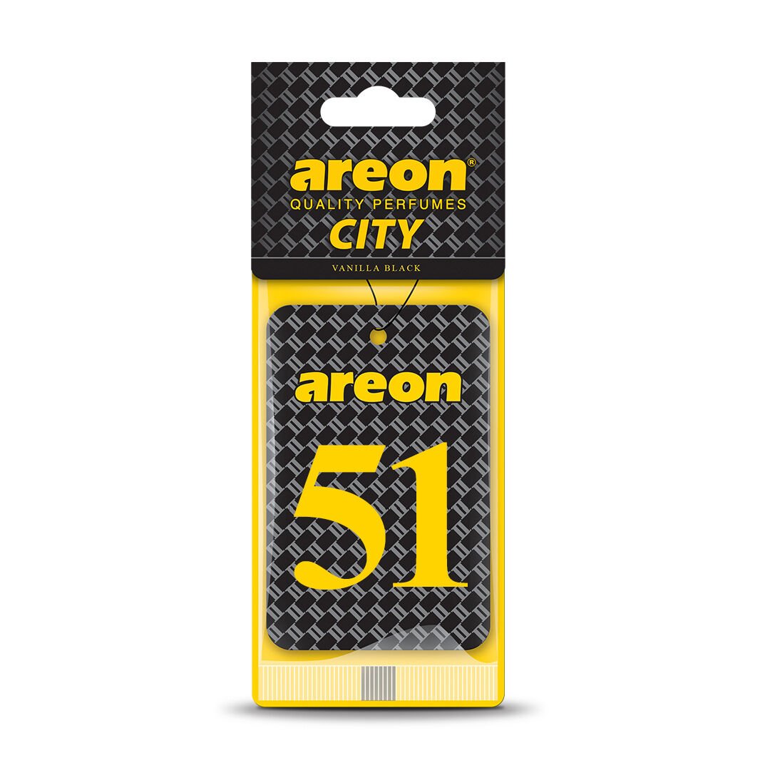 AREON CİTY VANİLLA BLACK 51 OTO ARAÇ KOKUSU