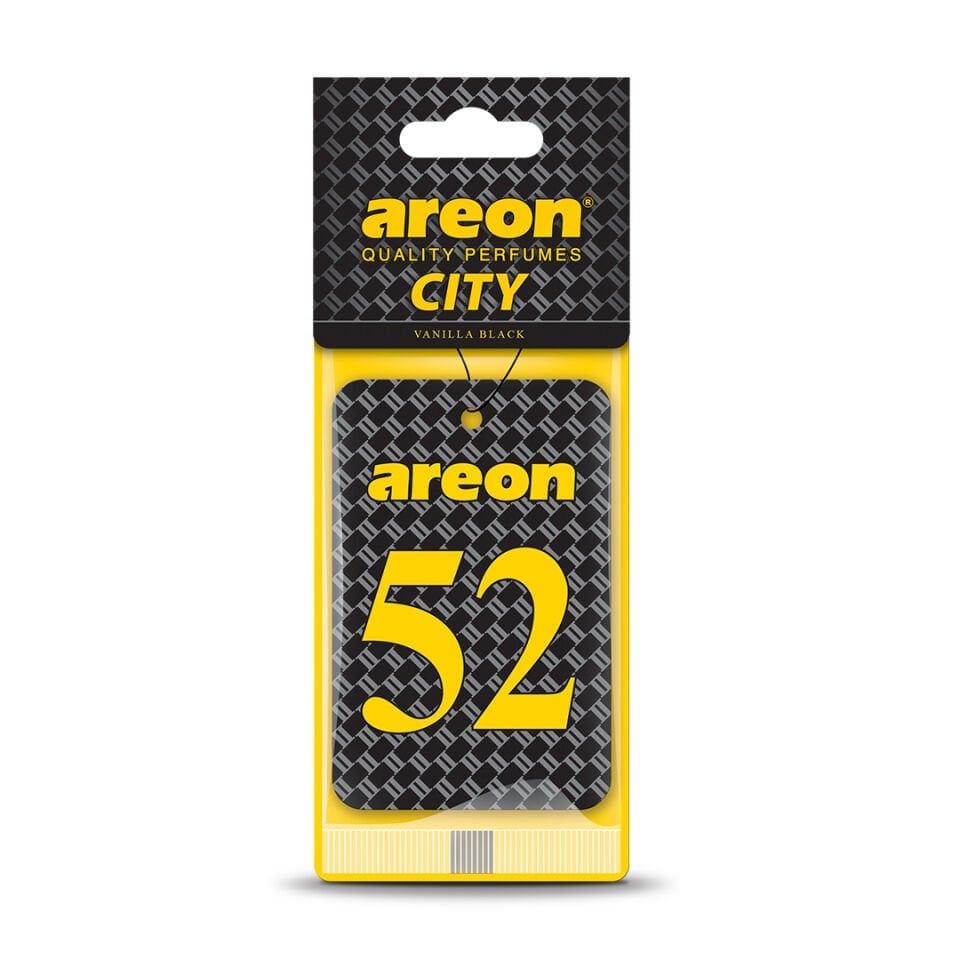 AREON CİTY VANİLLA BLACK 52 OTO ARAÇ KOKUSU