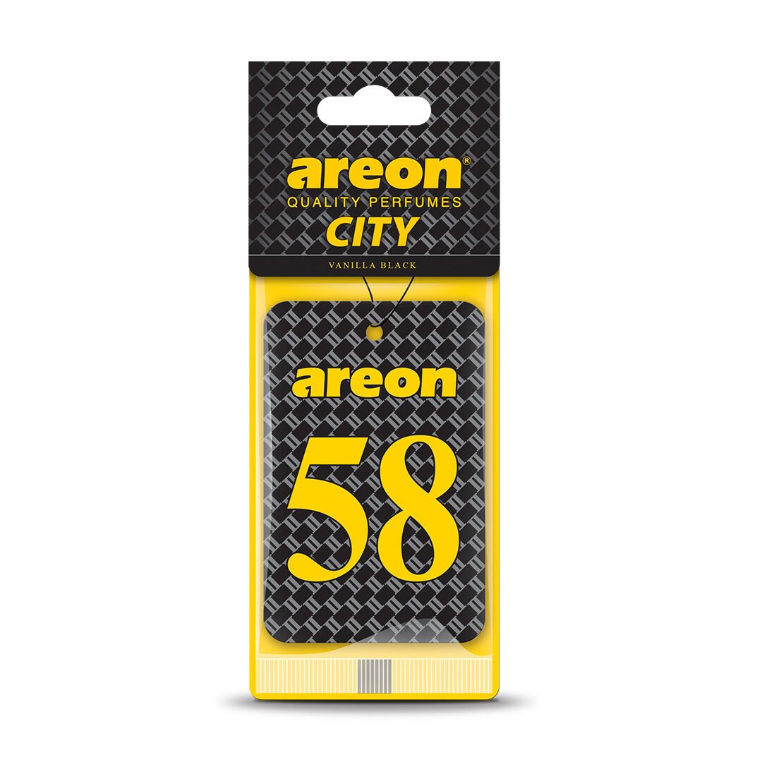 AREON CİTY VANİLLA BLACK 58 OTO ARAÇ KOKUSU