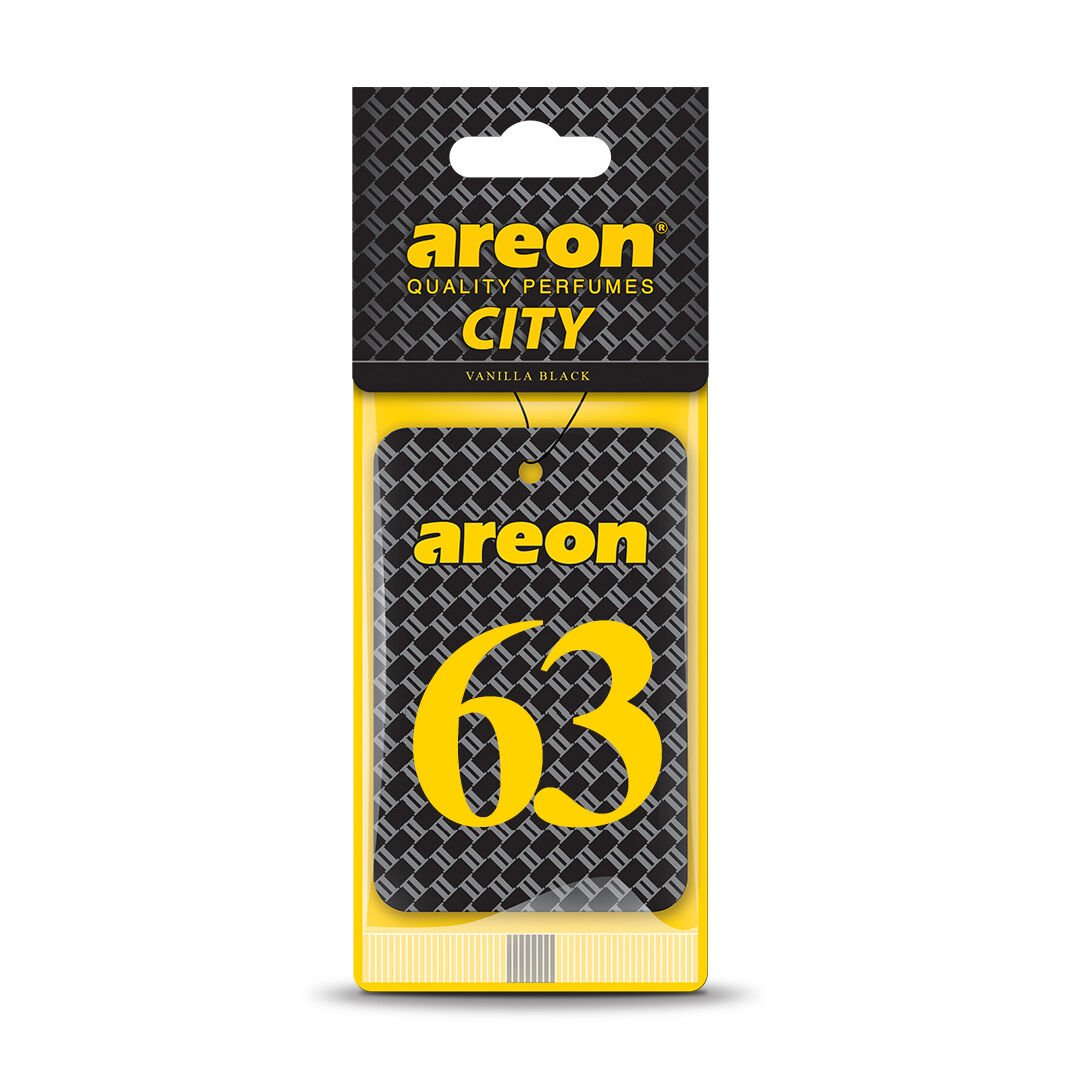 AREON CİTY VANİLLA BLACK 63 OTO ARAÇ KOKUSU