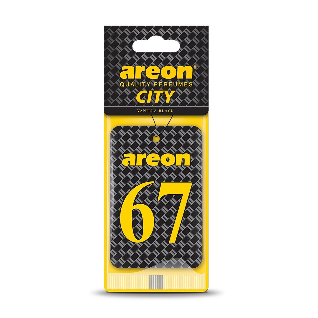 AREON CİTY VANİLLA BLACK 67 OTO ARAÇ KOKUSU
