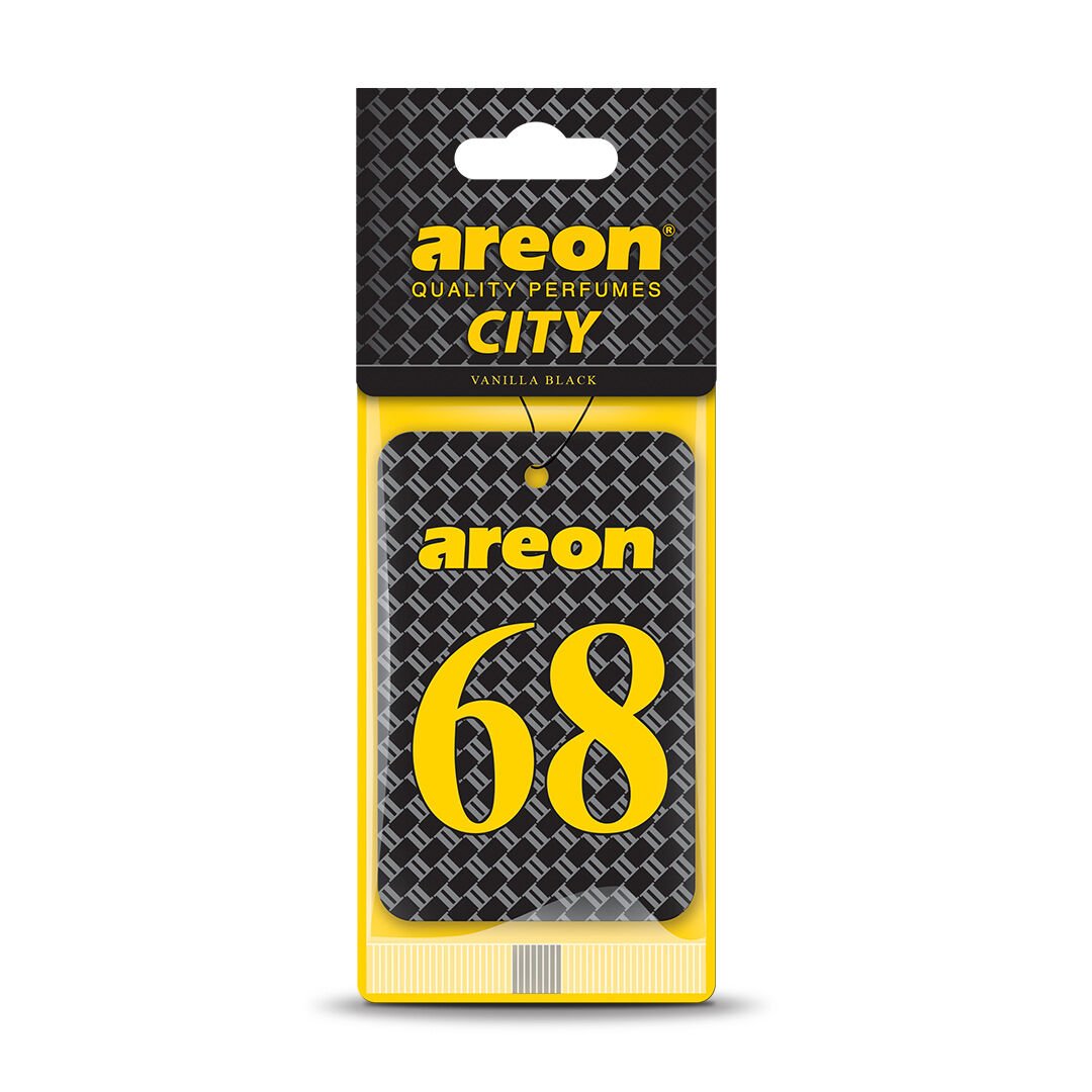 AREON CİTY VANİLLA BLACK 68 OTO ARAÇ KOKUSU