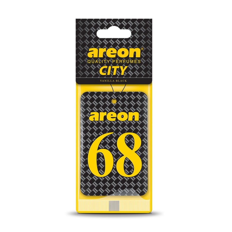 AREON CİTY VANİLLA BLACK 68 OTO ARAÇ KOKUSU