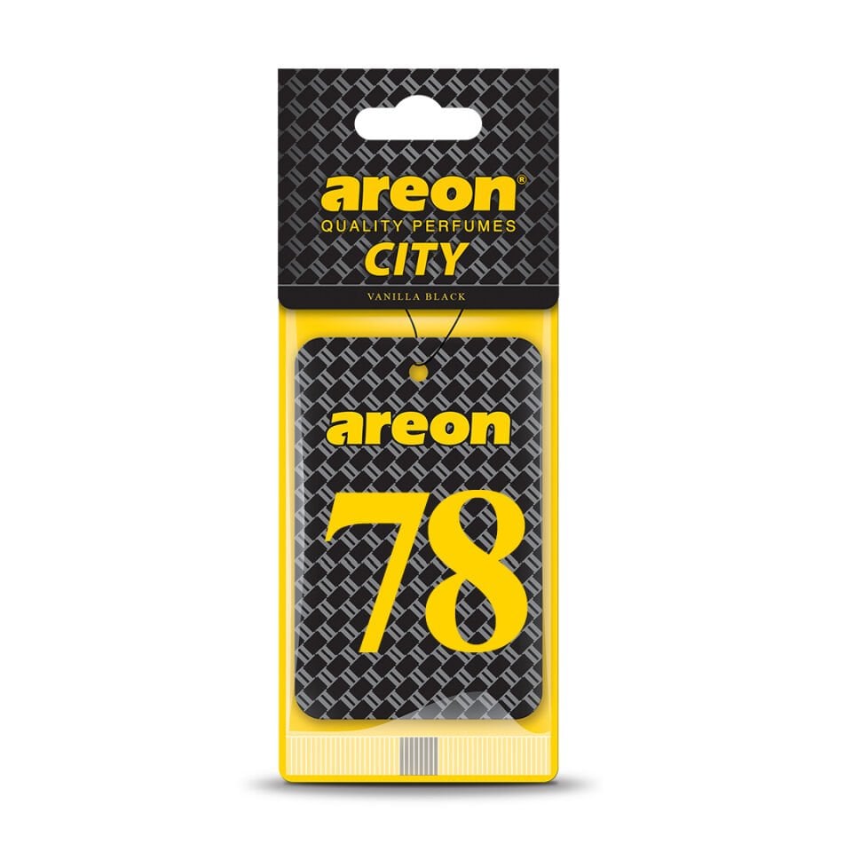AREON CİTY VANİLLA BLACK 78 OTO ARAÇ KOKUSU