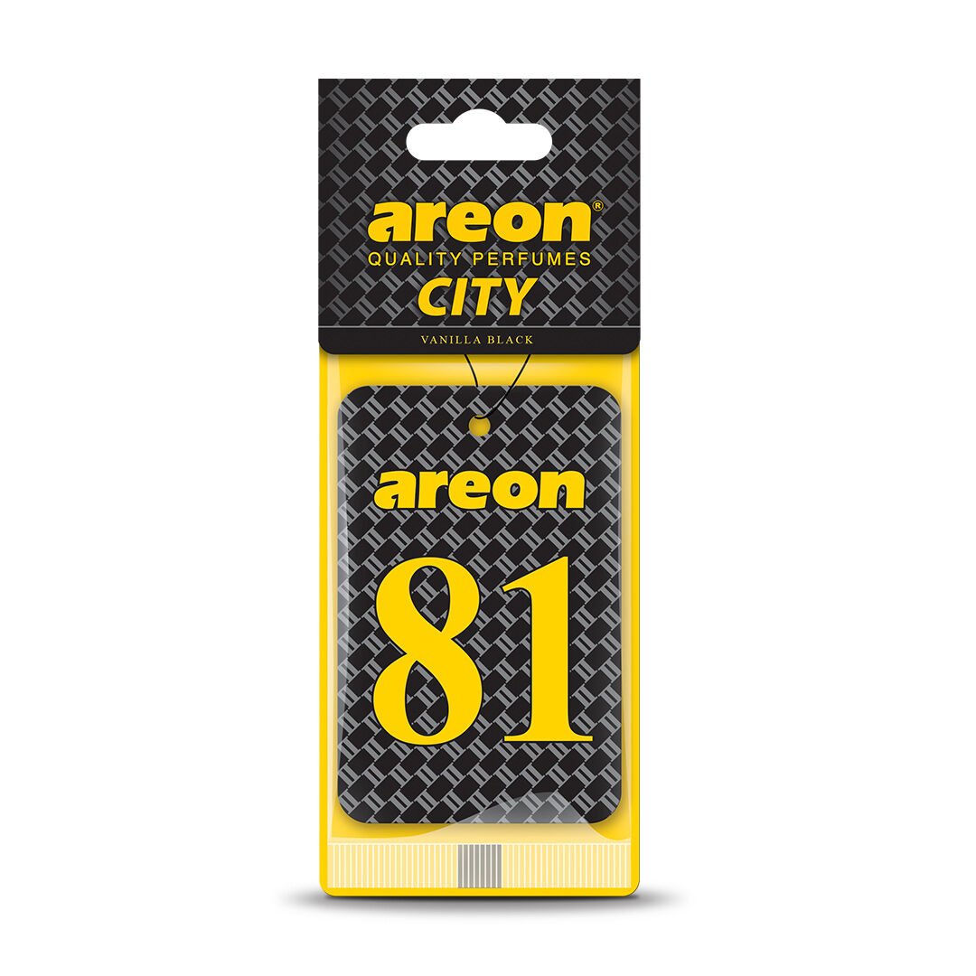 AREON CİTY VANİLLA BLACK 81 OTO ARAÇ KOKUSU
