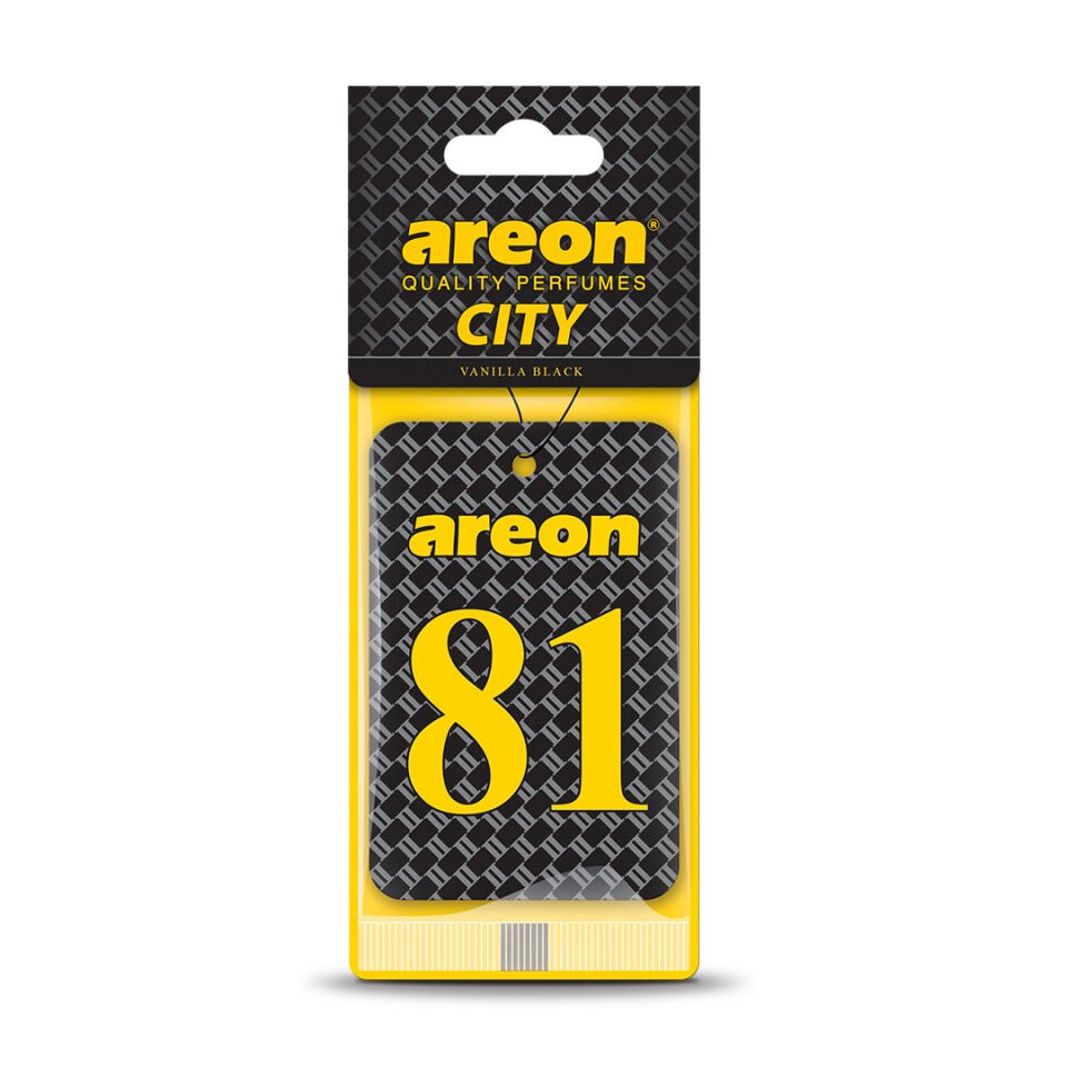 AREON CİTY VANİLLA BLACK 81 OTO ARAÇ KOKUSU